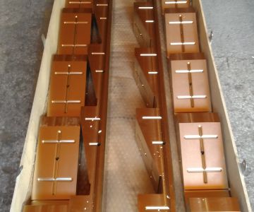 Bronze Machined Plate