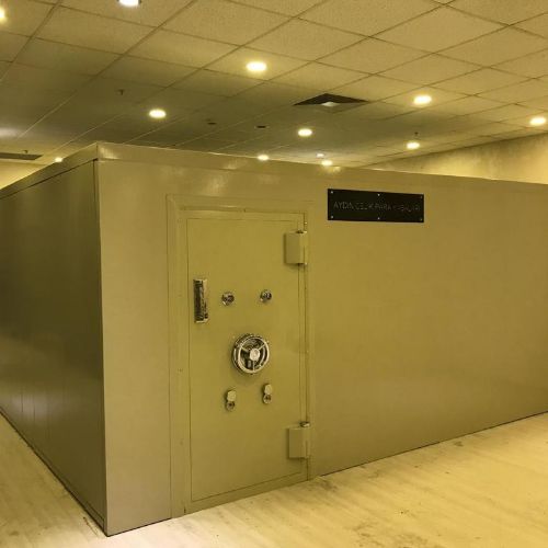 VAULT DOOR & SAFE ROOM 